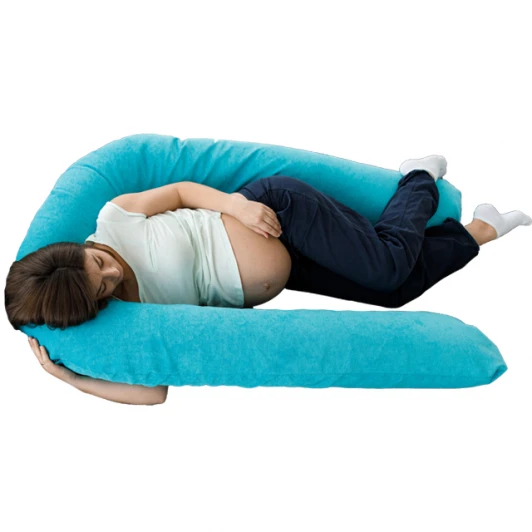 431300202 Подушка для беременных Dreambag U-образная Бирюзовый мкв (Холлофайбер) 431300202