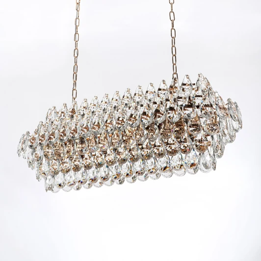 ML.8861.17P GD Подвесная люстра хрустальная Modelux MODELUX ML.8861.17P GD