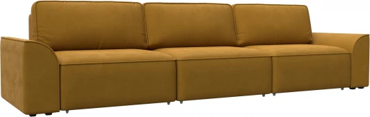 128244 Диван прямой Лига-048 НПБ Лонг Лига Диванов (Велюр) арт.128244