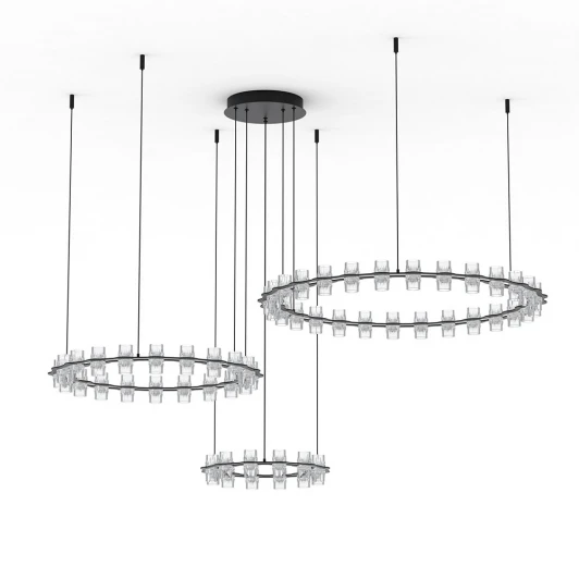 1933/06 SP-120 Подвесной светильник Divinare Monna 1933/06 SP-120 (LED, 220V, на тросе, кольцо)