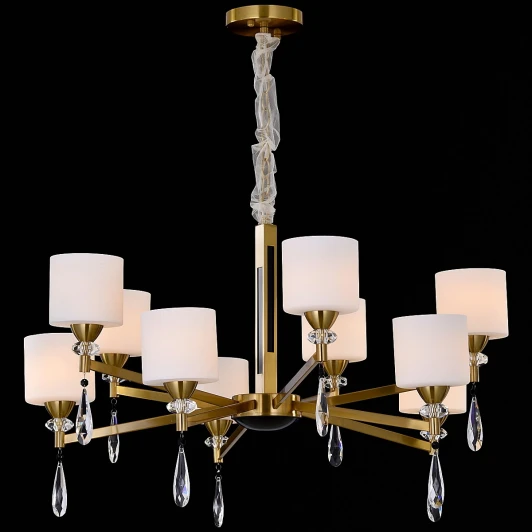 IL5182-10PLS-29 BRASS KELTIC Подвесная люстра ILLUMICO IL5182-10PLS-29 BRASS KELTIC