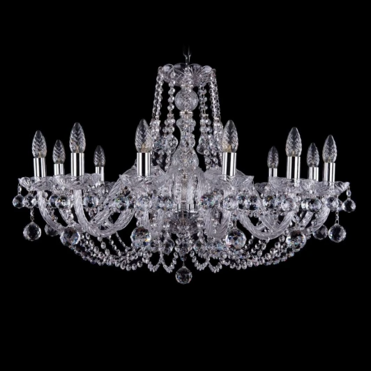 1406/12/300/Ni/Leafs Подвесная люстра Bohemia 1406 1406/12/300/Ni/Leafs