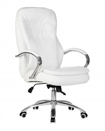 LMR-108BL_M_EL-white Офисное кресло для руководителей DOBRIN LYNDON (белый) D0000000000000013006