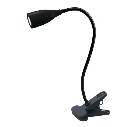 ULM-D501 4W/4000K BLACK Настольная лампа на прищепке Uniel ULM ULM-D501 4W/4000K BLACK
