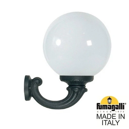 G30.132.000.AYE27 Настенный фонарь уличный Fumagalli Globe 300 G30.132.000.AYE27