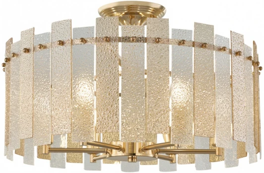 372109/6/80/500 GD Потолочная люстра хрустальная на штанге Arte Milano Sorrento-2109 372109/6/80/500 GD (220V)