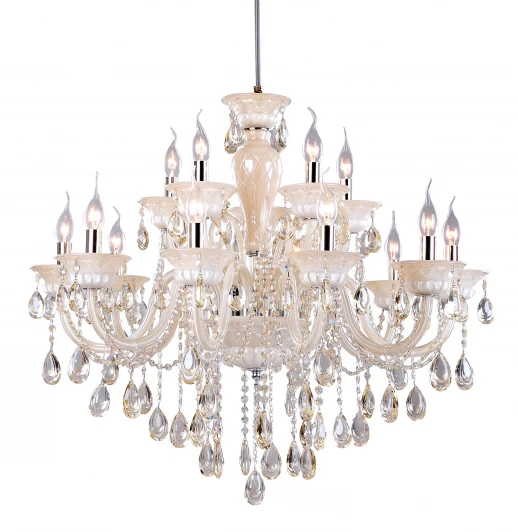 76051/10+5C Pearl Подвесная люстра Natali Kovaltseva 76051 76051/10+5C Pearl