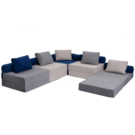 4723300 Модульный бескаркасный диван Dreambag Space Серый 4723300