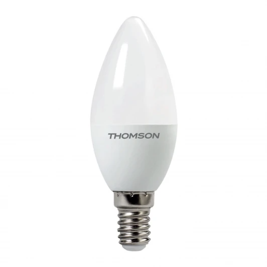 TH-B2013 Лампочка светодиодная белая свеча E14 6W Thomson Candle TH-B2013