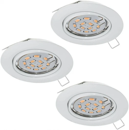 75349 Комплект из 3-х встраиваемых точечный светильников Eglo EINBAUSPOT LED 75349 (220V)