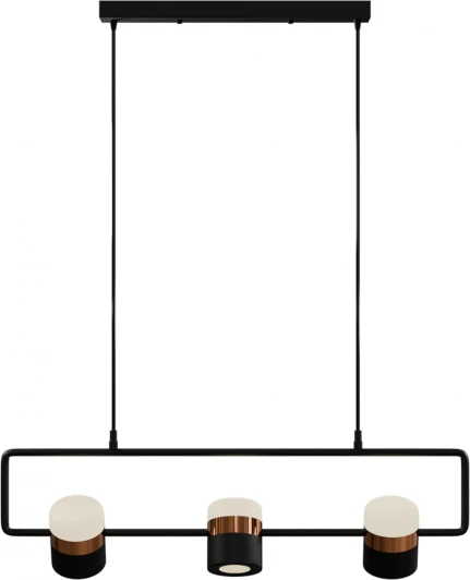 LE114L-3B SMART Подвесной светильник Wi-Fi Lightera Rudolf LE114L-3B SMART (LED, 220V, управление смартфоном, голосовое управление, умный дом - Алиса, Tuya Smart, Маруся, Smart Life, Экосистема Сбер, на проводе)