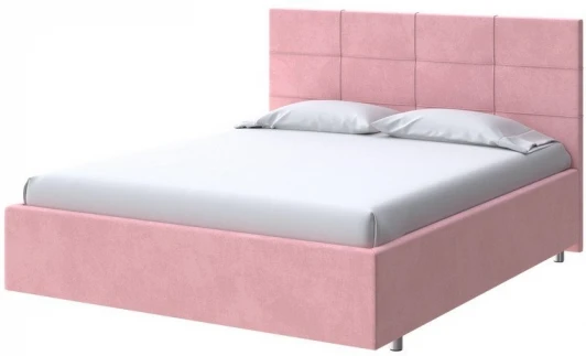 2019298 PROxSON Кровать Neo (Ткань: Велюр Casa Жемчужно-розовый) 120x200