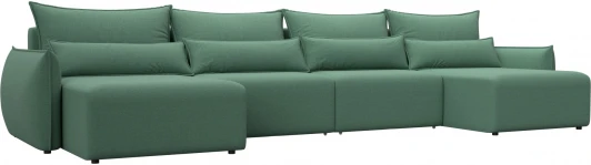 128689 Диван П-образный Лига-051 НПБ Лонг Лига Диванов (Рогожка) арт.128689