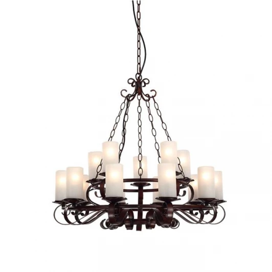 L18215.10 Подвесная люстра L'Arte Luce Prato L18215.10 (220V, на цепи, подсвечник, свеча)