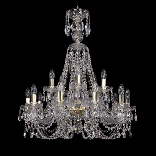 1406/10+5/240/XL-78/G Подвесная люстра Bohemia 1406 1406/10+5/240/XL-78/G