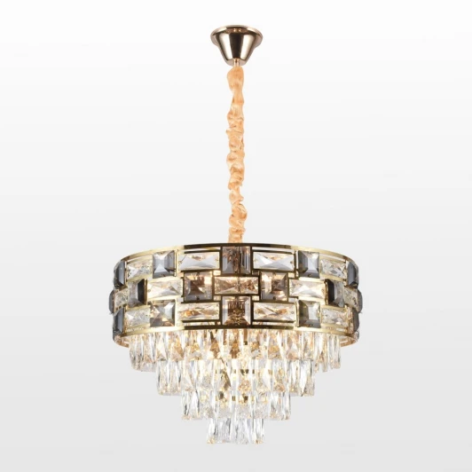 LSP-6023 Подвесная люстра Lussole Presidio LSP-6023 (220V, хрусталь, на цепи)