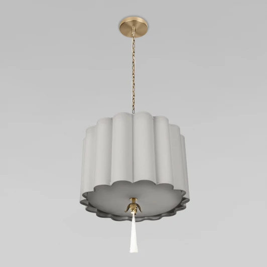 10306P Grey linen Подвесной светильник Loft It Mellow 10306P Grey linen (220V, на цепи)