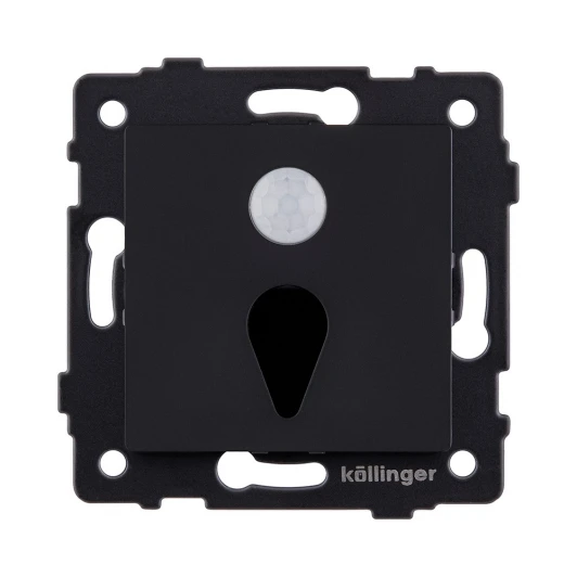 REA-044BM Подсветка для лестницы с датчиком движения, рассеянный свет черный матовый Kollinger REA-044BM для Aspekt, Eleganz, Reflex