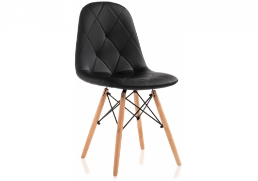 11198 Обеденный стул Woodville Eames PC-147 черный 11198
