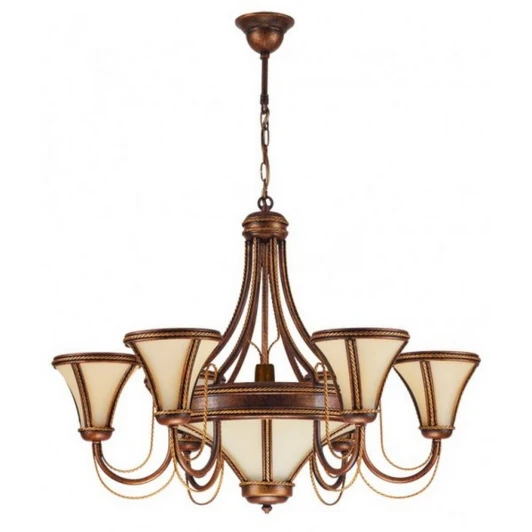 T/6 Brown Подвесная люстра Kemar Tanaja Brown T/6