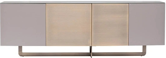 58DB-CH14803 Комод Garda Decor 58DB-CH14803 (Бронза/Серый)