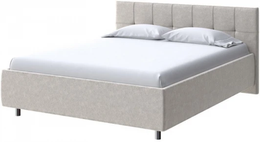 2013321 PROxSON Кровать Diamo без основания (Ткань: Велюр Gratta 1 Шампань) 80x200