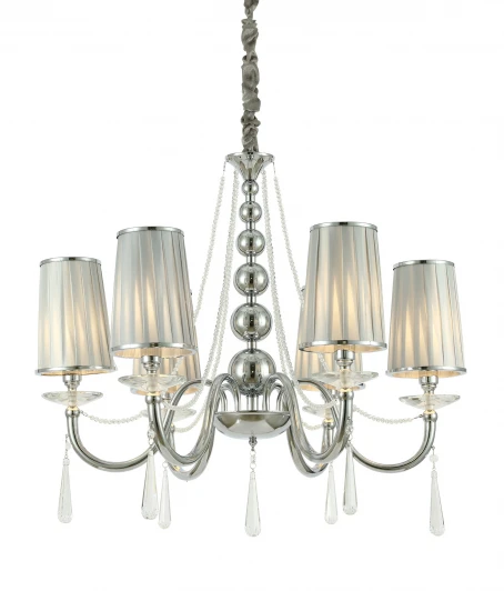 LDP 1200-6 CHR Подвесная люстра Lumina Deco Fabione LDP 1200-6 CHR