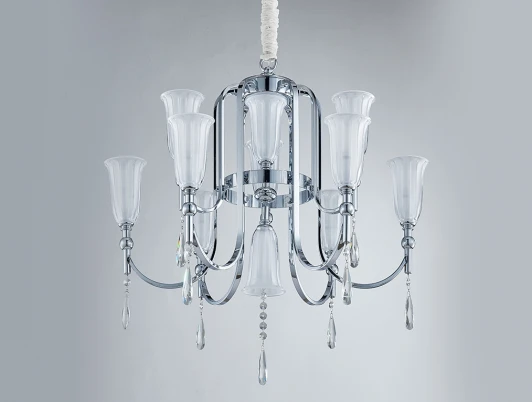 4806+3/C chrome Подвесная люстра Newport 4800 4806+3/C chrome