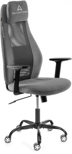 24682 Кресло Tetchair AVIATOR PLT metalBL