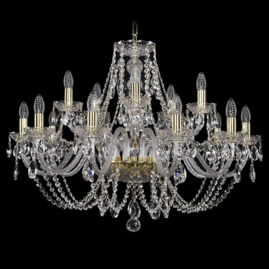 1406/10+5/300/G Подвесная люстра Bohemia 1406 1406/10+5/300/G