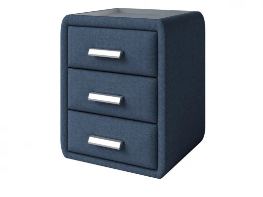 2046780 Тумба Soft Mebel (Ткань: Рогожка Nice Океан) PROxSON 51x48 2046780