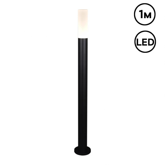 09983-0.7-001JH 1.0M LED10W BK RLOS Наземный светильник светодиодный Reluce 09983-0.7-001JH 1.0M LED10W BK RLOS