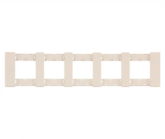 AA4802M5AM Рамка 5-ая песочный матовый Meiton AA4802M5AM