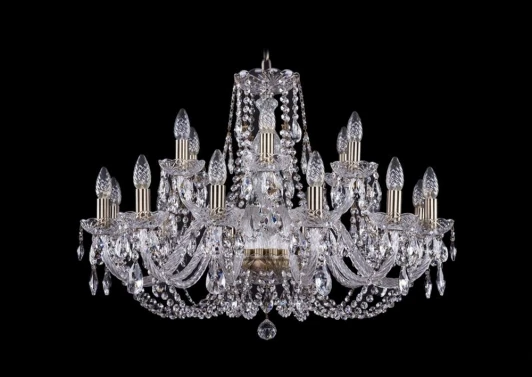 1406/12+6/300/Pa Подвесная люстра Bohemia 1406 1406/12+6/300/Pa