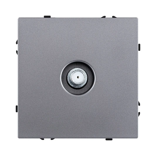 EC-020GY Розетка TV серый Kollinger Eclipse EC-020GY