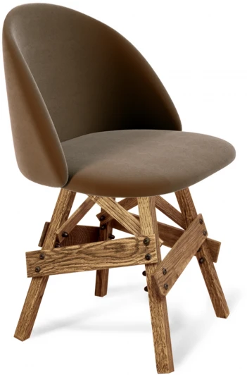 5630972102 Стул SHT-ST35/S71 кофейный ликер/дуб браш. коричневый Sheffilton 5630972102