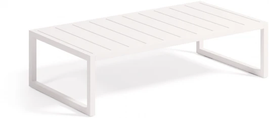 145929 Стол уличный La Forma (ex Julia Grup) Comova (Белый/ Металл,Алюминий,Сталь)