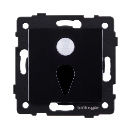 REA-044BK Подсветка для лестницы с датчиком движения, рассеянный свет черный Kollinger REA-044BK для Aspekt, Eleganz, Reflex