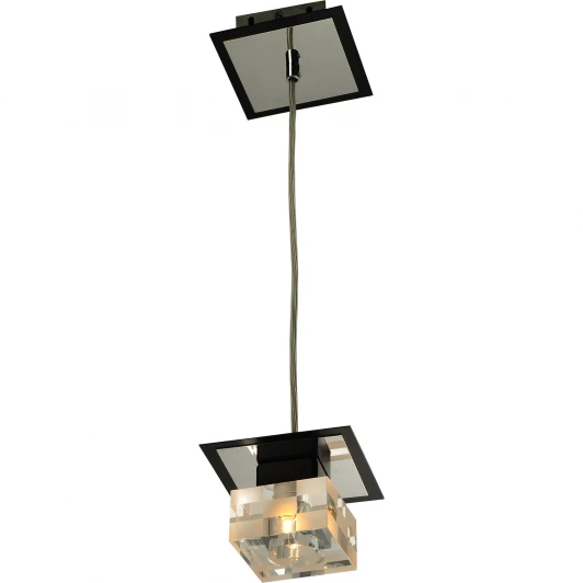 90103-1 chrome + wengue Подвесной светильник N-Light 90103 90103-1 chrome + wengue