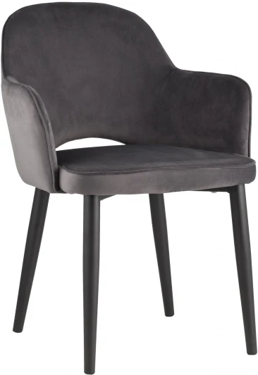 УТ000001372 Стул Stool Group Венера велюр серый УТ000001372