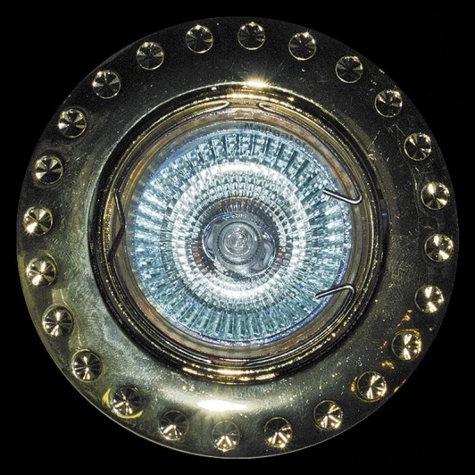 3053/E1 MR16 GD Встраиваемый точечный светильник Sneha 3053/E1 MR16 GD (220V, круглые)