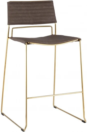 УТ000001717 Стул Дэйзи полубарный коричневый Stool Group УТ000001717