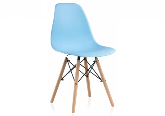 11898 Пластиковый стул Woodville Eames PC-015 blue 11898