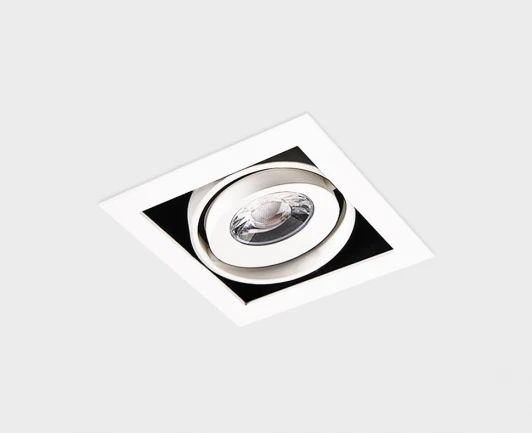 DL 3032 white 3000K Карданный поворотный встраиваемый светильник Italline DL 3032 white 3000K (LED, 220V, IP44)