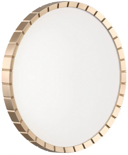 7648/DL Настенно-потолочный светильник Sonex Atabi Gold 7648/DL PALE SN пластик/белый/золотой LED 48Вт 4000К D385 IP43 (220V, круглые)