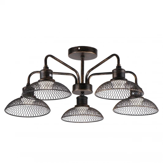 MD.0757-5-S BR Потолочная люстра Imex MD.0757-5-S BR