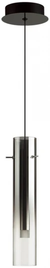 5062/5L Подвесной светильник Odeon Light Shiny 5062/5L PENDANT черный/темн.хром/металл/стекло LED 5W 3000K (220V, на проводе, круглые)