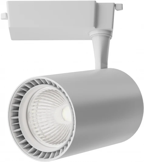 TR003-1-26W4K-S-W Трековый светильник Vuoro Unity 4000K 26Вт 24° LED (однофазный) Maytoni Technical TR003-1-26W4K-S-W (220V, круглые)