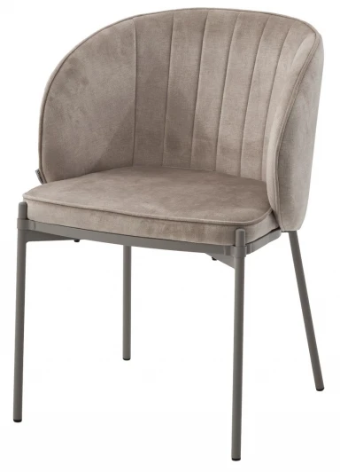 629M05955 Стул ДИАНА (DIANA) цвет 207 античный бежевый, велюр / латте каркас M-City 64416
