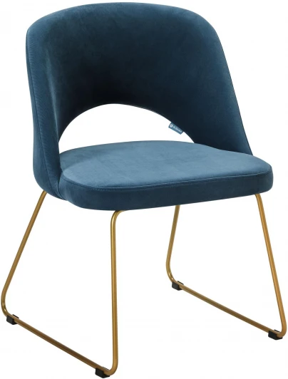 410120154h_Diag blue Стул Lars Diag blue/Линк золото R-Home арт.410120154h_Diag blue